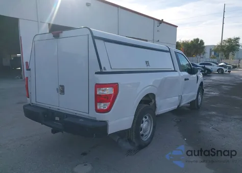 2021 Ford F-150 Xl z USA, uszkodzony, nr VIN 1FTMF1C56MKD58811